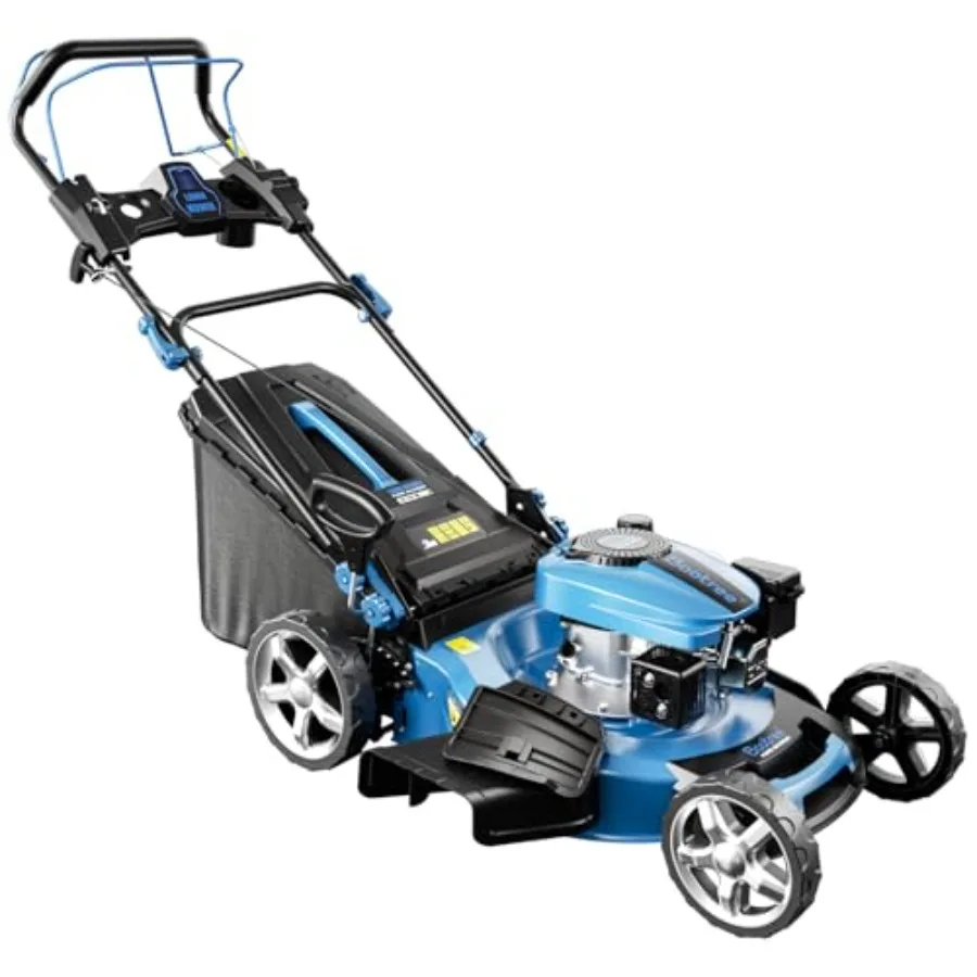 Professional Gas Lawnmower with 1cc 4-Cycle Engine Steel Cutting Deck 7-Level Adjustable Height Mulch/Bag/Side Discharge Functi
Professional Gas Lawnmower with 1cc 4-Cycle Engine Steel Cutting Deck 7-Level Adjustable Height Mulch/Bag/Side Discharge Functi