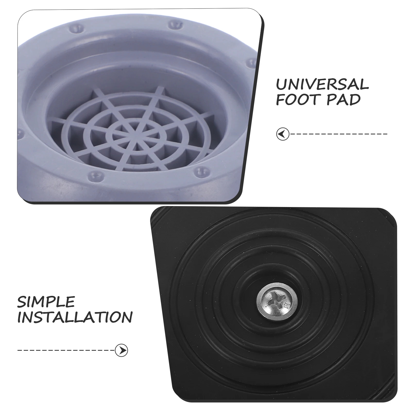 4Pcs Washing Machine Foot Pads Anti Vibration Rubber Feet Pads Washer Furniture Legs Noise Reducing Stabilizer Cushions
4Pcs Washing Machine Foot Pads Anti Vibration Rubber Feet Pads Washer Furniture Legs Noise Reducing Stabilizer Cushions