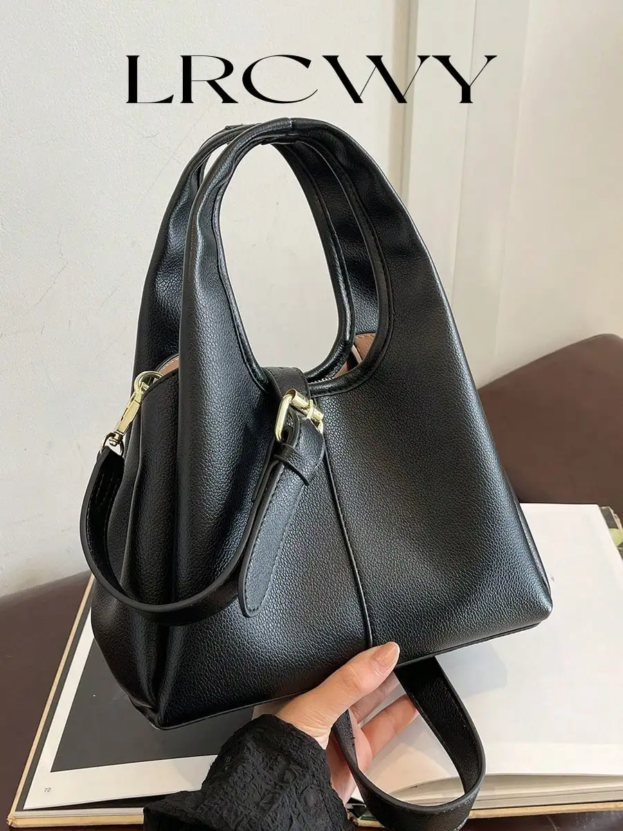 Women's Fashion Handbag Bucket Bag, Elegant Minimalist Design, Large Capacity, Khaki Color, Crossbody Style , New Year , Office Bag
Women's Fashion Handbag Bucket Bag, Elegant Minimalist Design, Large Capacity, Khaki Color, Crossbody Style , New Year , Office Bag