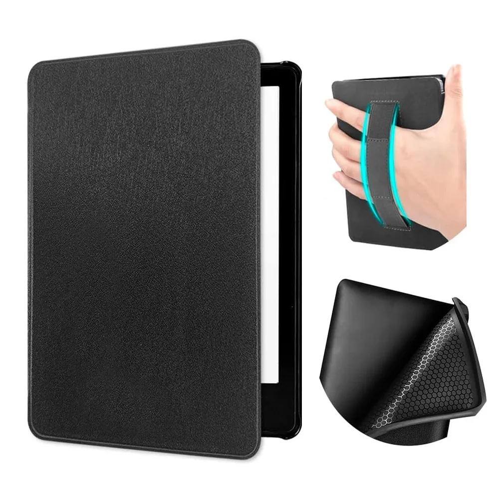 Case for 7" Kindle Paperwhite 12th 2024/Colorsoft Signature Edition (SA569P) e-reader, Portable Protector with Elastic Strap
Case for 7" Kindle Paperwhite 12th 2024/Colorsoft Signature Edition (SA569P) e-reader, Portable Protector with Elastic Strap