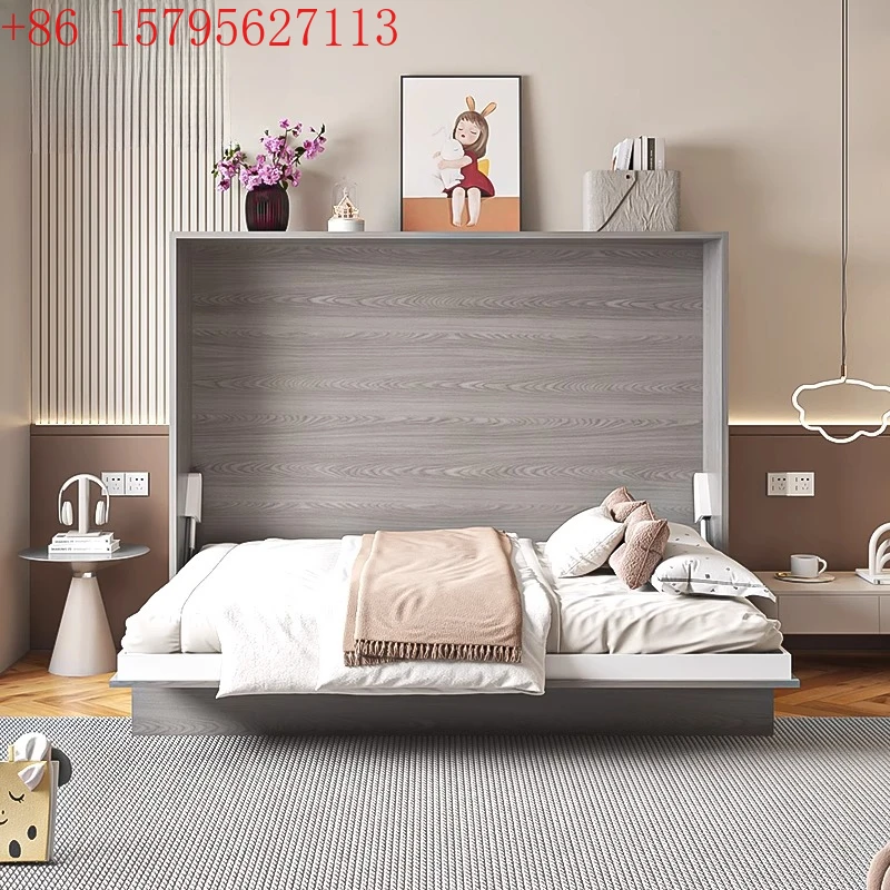 Log folding desk Murphy bed Wall bed Invisible bed, multifunctional rollover invisible bed
Log folding desk Murphy bed Wall bed Invisible bed, multifunctional rollover invisible bed