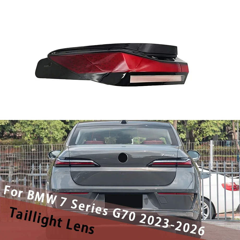 For BMW 7 Series G70 2023-2026 Outside Taillight Cover Transparent Lampshade Headlamp Shell Plexiglass Replace Original Lens
For BMW 7 Series G70 2023-2026 Outside Taillight Cover Transparent Lampshade Headlamp Shell Plexiglass Replace Original Lens