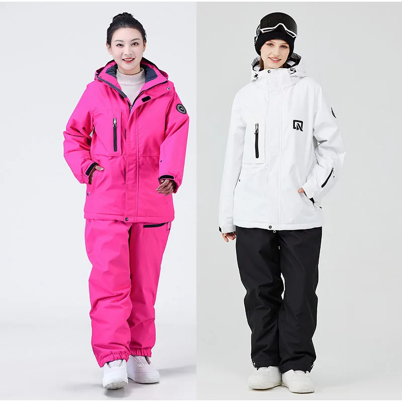 Ski Suit for Men Women Winter Outdoor Warm Windproof Waterproof Ski Jacket And Pants Skiing Snowboard Suit Male Female Ski Set
Ski Suit for Men Women Winter Outdoor Warm Windproof Waterproof Ski Jacket And Pants Skiing Snowboard Suit Male Female Ski Set