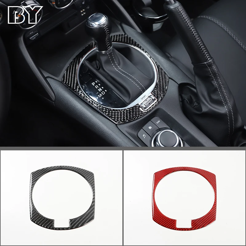 Soft Carbon Fiber Car Central Control Gear Panel Frame Cover Sticker For Mazda MX-5 2016-2023 Auto Interior Accessories
Soft Carbon Fiber Car Central Control Gear Panel Frame Cover Sticker For Mazda MX-5 2016-2023 Auto Interior Accessories