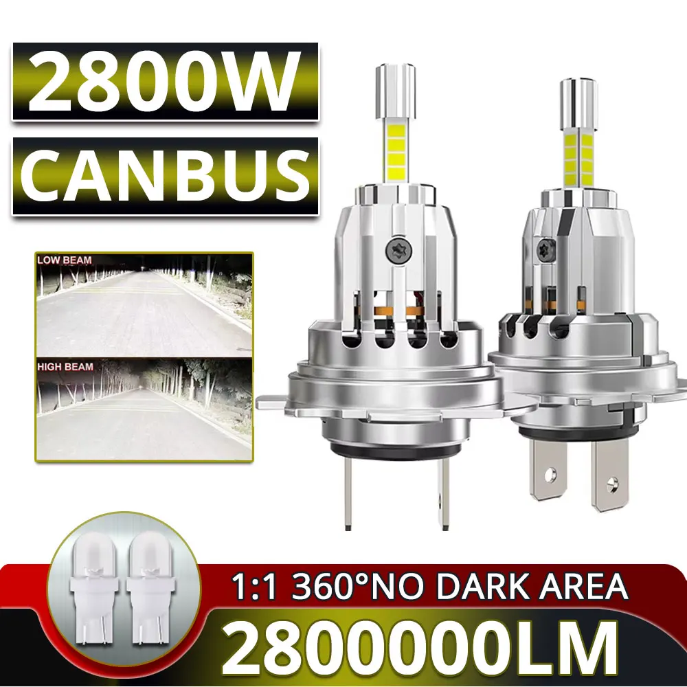 H7 360 LED Car Headlight Bulb CANBUS Lights Mini Lamp Turbo Fan H7 LED Auto Bulb 1:1 Plug & Play 12V
H7 360 LED Car Headlight Bulb CANBUS Lights Mini Lamp Turbo Fan H7 LED Auto Bulb 1:1 Plug & Play 12V