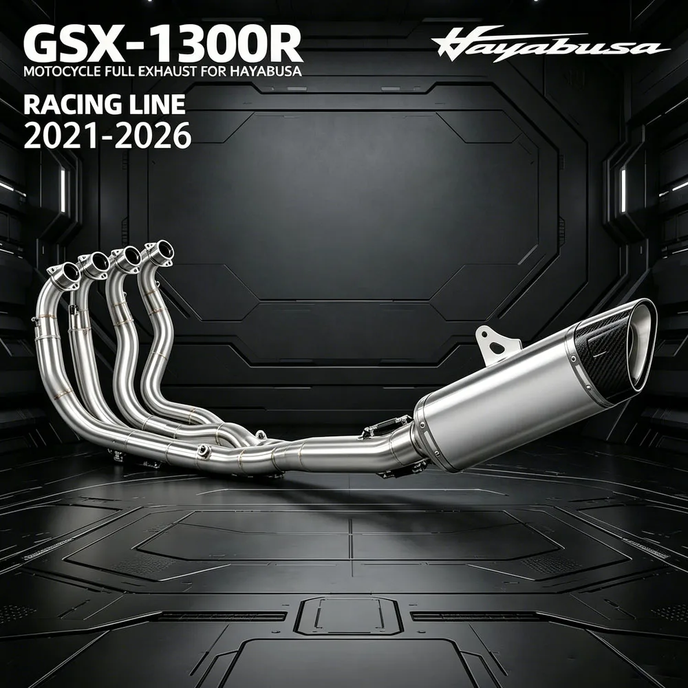 Sports Motorcycle Exhaust Full System Kit For Suzuki Hayabusa GSX1300R GSX-1300R Gen3 2021-2026 Racing Manifold Headers Muffler
Sports Motorcycle Exhaust Full System Kit For Suzuki Hayabusa GSX1300R GSX-1300R Gen3 2021-2026 Racing Manifold Headers Muffler