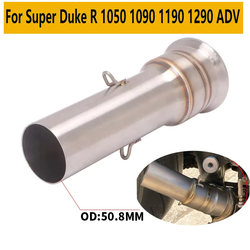 Slip On Motorcycle Exhaust Escape Link Pipe 2013 to 2016 stainless steel For DUKE 1050 1090 1190 1290 R KTM1290
Slip On Motorcycle Exhaust Escape Link Pipe 2013 to 2016 stainless steel For DUKE 1050 1090 1190 1290 R KTM1290