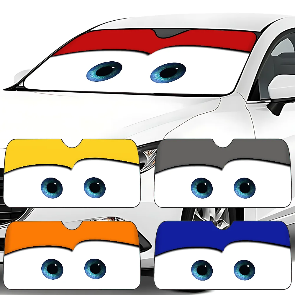 L-Lightning M-McQueen Eyes Автомобильный солнцезащитный козырек на лобовое стекло, козырек на переднее окно 70x130 см, солнцезащитный козырек, солнечная защита, клетчатый подарок, новинка автомобиля
L-Lightning M-McQueen Eyes Автомобильный солнцезащитный козырек на лобовое стекло, козырек на переднее окно 70x130 см, солнцезащитный козырек, солнечная защита, клетчатый подарок, новинка автомобиля
