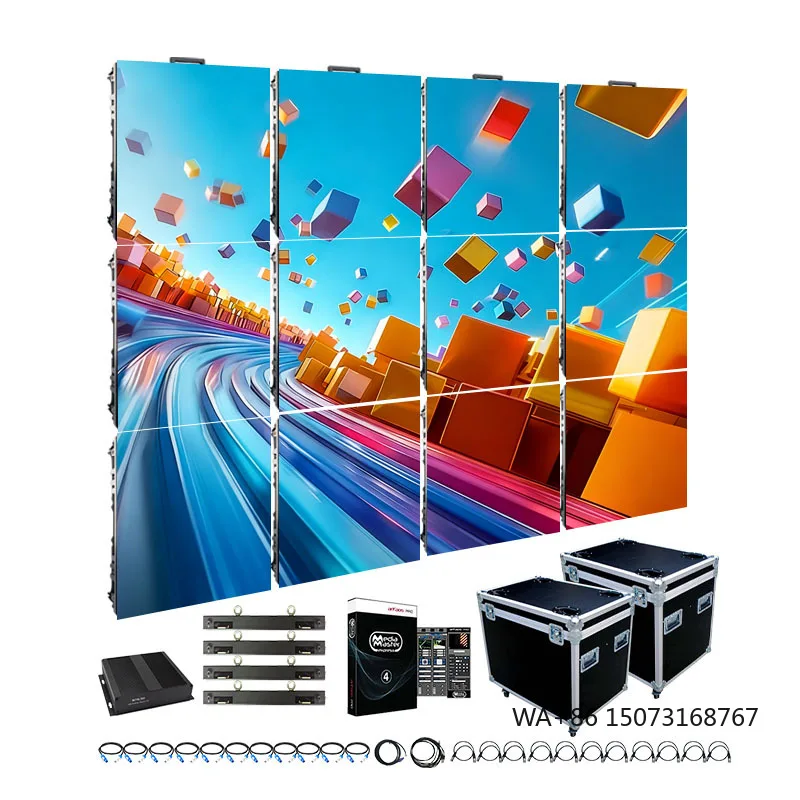 4x3m GOB Indoor Seamless P2.6 P2.9 P3.91 LED Display High Refresh Rate 3840Hz Stage Event ChurchBackdrop Screen Video Wall
4x3m GOB Indoor Seamless P2.6 P2.9 P3.91 LED Display High Refresh Rate 3840Hz Stage Event ChurchBackdrop Screen Video Wall