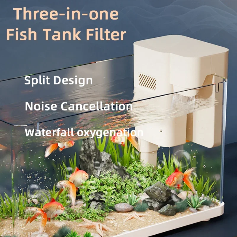 Фильтр для аквариума: настенный водопадный фильтр, система очистки и циркуляции воды, устройство 3-в-1
Фильтр для аквариума: настенный водопадный фильтр, система очистки и циркуляции воды, устройство 3-в-1