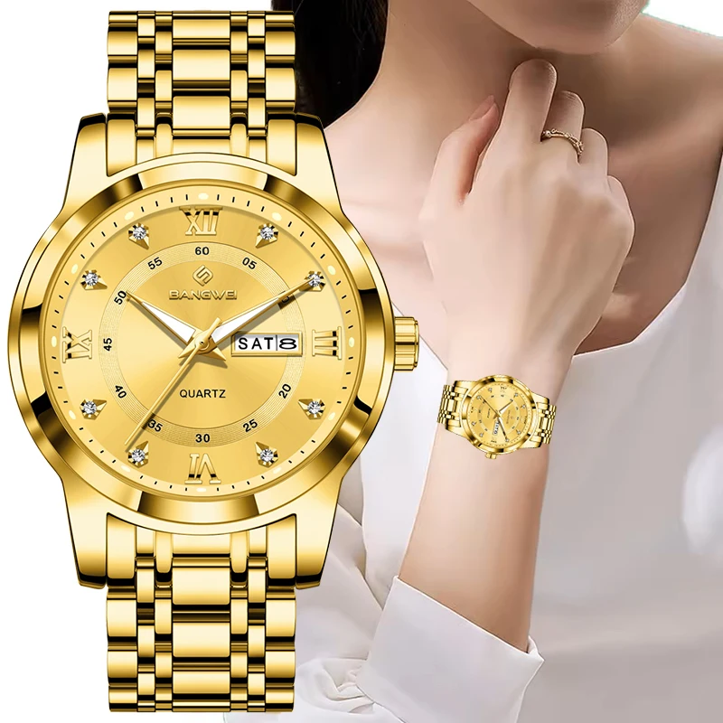 LIGE Women Watch Luxury Fashion Gold Diamond Bracelet Watch Women Dress Clock Female Lady Waterproof Girl Wristwatch Reloj Mujer
LIGE Women Watch Luxury Fashion Gold Diamond Bracelet Watch Women Dress Clock Female Lady Waterproof Girl Wristwatch Reloj Mujer