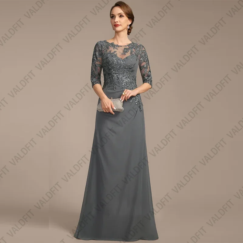 Customized Grey Mother of the Bride Dresses with Half Sleeves Wedding Party Dress vestidos de fiestas elegantes mujer boda
Customized Grey Mother of the Bride Dresses with Half Sleeves Wedding Party Dress vestidos de fiestas elegantes mujer boda