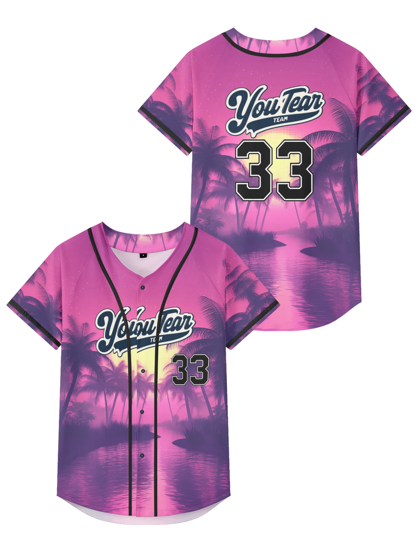 Casual Men jersey You Tean Jacket Purple Baseball jersey Number 33 short sleeve button down tops
Casual Men jersey You Tean Jacket Purple Baseball jersey Number 33 short sleeve button down tops