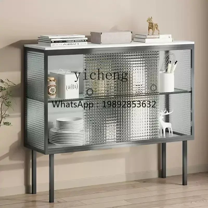 DF glass side cabinet light luxury sliding door porch living room kitchen tea cabinet locker
DF glass side cabinet light luxury sliding door porch living room kitchen tea cabinet locker