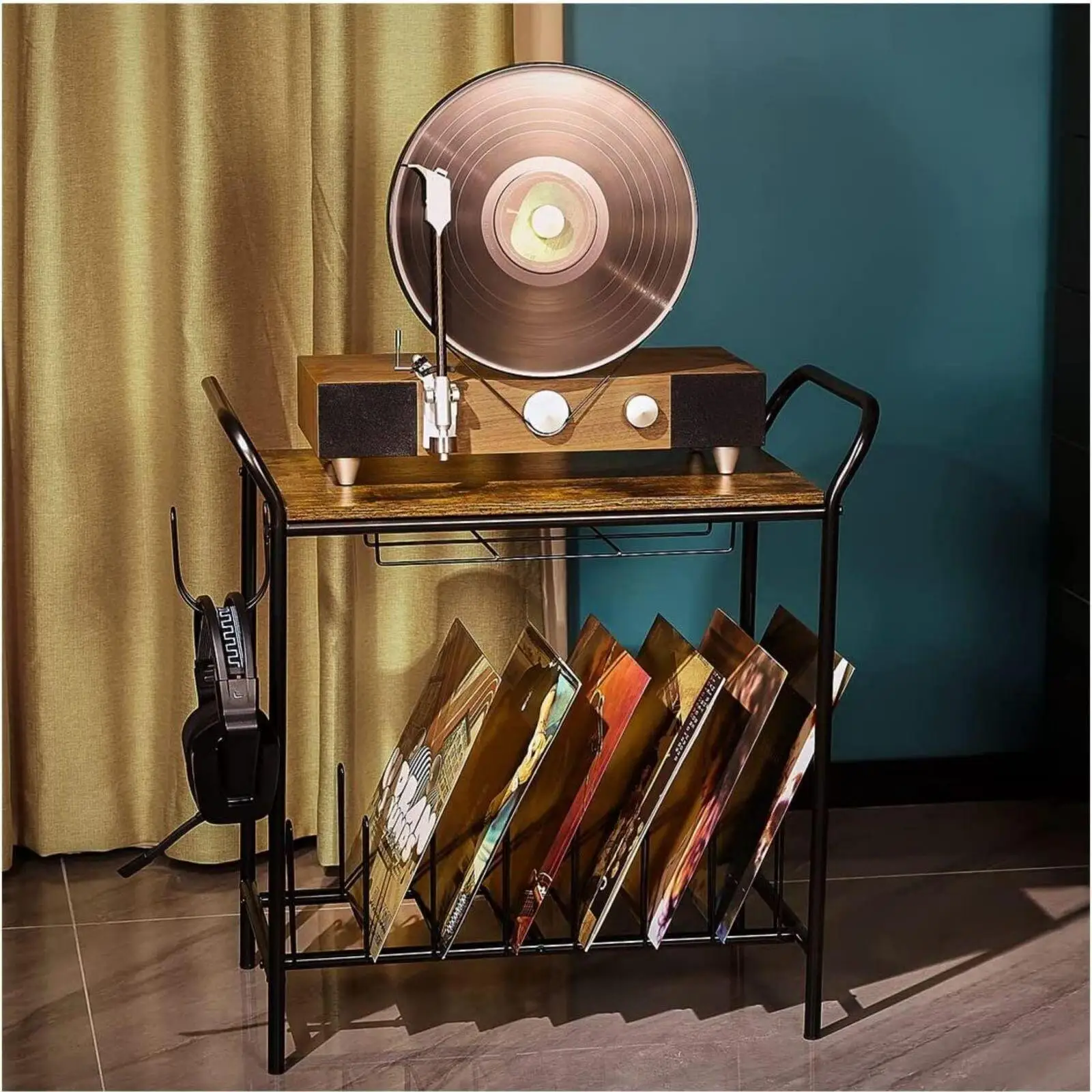 Record Player Stand,Turntable Stand,Record Player Table,Turntable Stand with Record Storage,Wooden Vinyl Record Stand
Record Player Stand,Turntable Stand,Record Player Table,Turntable Stand with Record Storage,Wooden Vinyl Record Stand