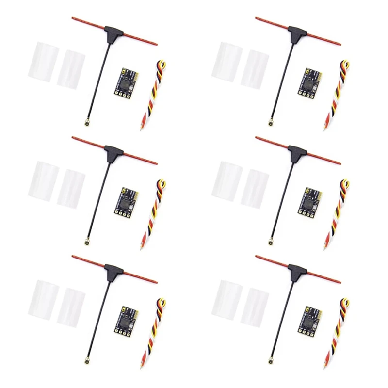 6PCS ELRS Receiver 2.4Ghz NANO Expresslrs Receiver CRSF With T-Type Antenna For RC FPV Traversing Drones Parts
6PCS ELRS Receiver 2.4Ghz NANO Expresslrs Receiver CRSF With T-Type Antenna For RC FPV Traversing Drones Parts