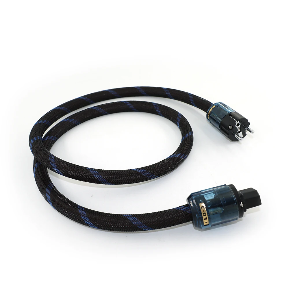 New Hi-End Schuko Power Cable EU/US with EU Plug Mains Power Cable HIFI Audiophile European AC Power Cable
New Hi-End Schuko Power Cable EU/US with EU Plug Mains Power Cable HIFI Audiophile European AC Power Cable