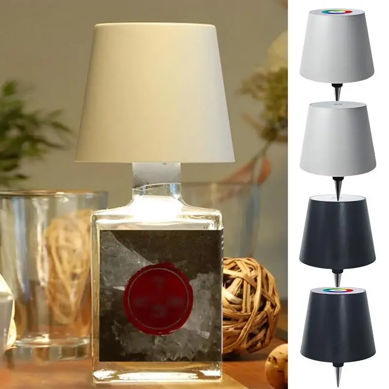 1pcs Wireless Desk Lamp LED Creative Wine Bottle Lamp Detachable Portable Charging Atmosphere Decorative Lamp
1pcs Wireless Desk Lamp LED Creative Wine Bottle Lamp Detachable Portable Charging Atmosphere Decorative Lamp