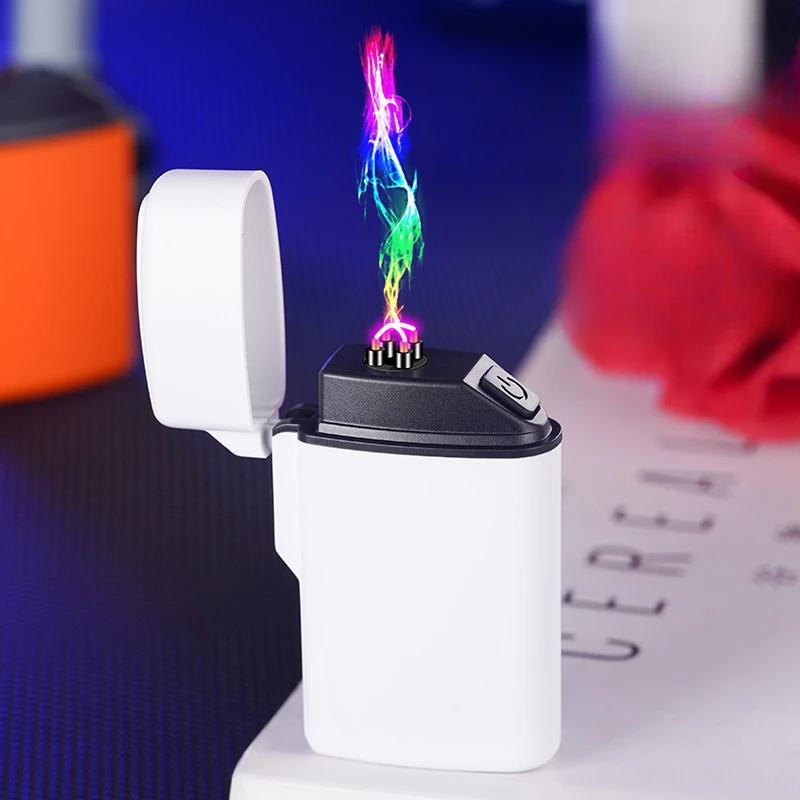 Cross Border Source Pulse Double Arc Lighter with Lighting, Windproof Cigarette Lighter, Compact and Portable TYPE-C Fast Chargi
Cross Border Source Pulse Double Arc Lighter with Lighting, Windproof Cigarette Lighter, Compact and Portable TYPE-C Fast Chargi