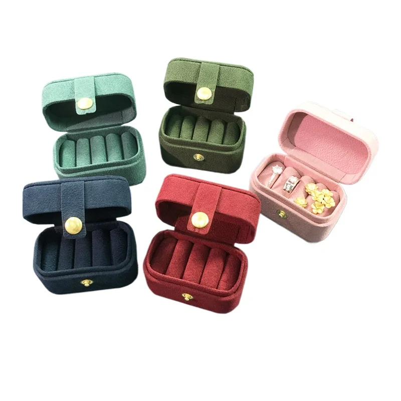 Portable Ring Storage Box Travel Velvet Mini Ring Box Earrings Storage Box Small Jewelry Organizer
Portable Ring Storage Box Travel Velvet Mini Ring Box Earrings Storage Box Small Jewelry Organizer