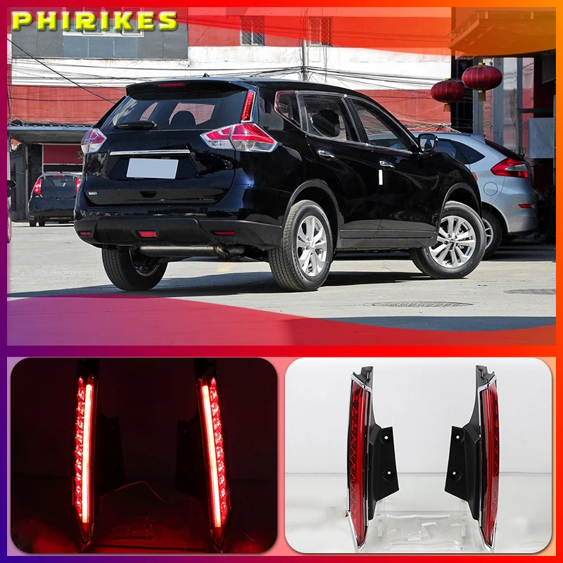 2 pcs For Nissan Xtrail X-trail X trail Rogue 2014 - 2019 LED DRL Rear Bumper tail light fog lamp Brake Lights Signal lamp
2 pcs For Nissan Xtrail X-trail X trail Rogue 2014 - 2019 LED DRL Rear Bumper tail light fog lamp Brake Lights Signal lamp