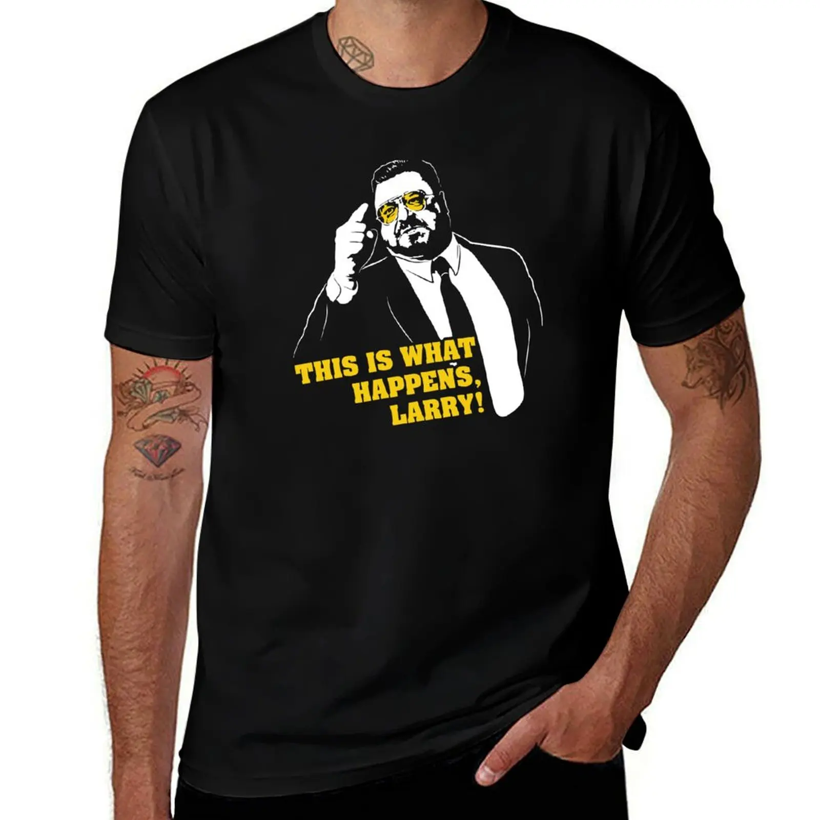 This is what happens Larry T-Shirt custom t-shirts funny shirt cotton shirts men graphic
This is what happens Larry T-Shirt custom t-shirts funny shirt cotton shirts men graphic