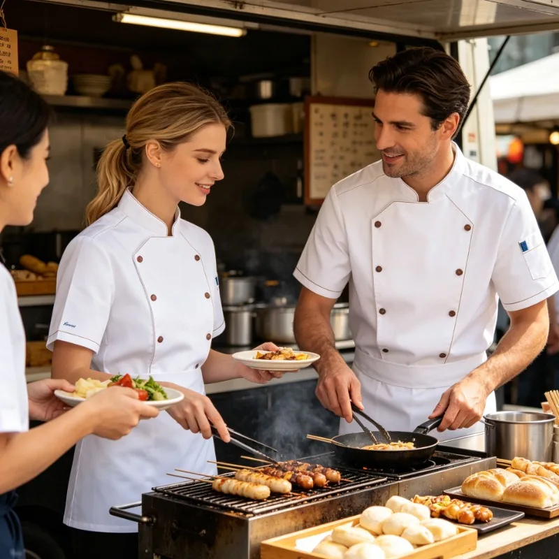 Catering Chef Workwear, General Uniforms for Hotels, Restaurants, and Canteens, Suited for Hotpot, Baking, and Pastry Chefs
Catering Chef Workwear, General Uniforms for Hotels, Restaurants, and Canteens, Suited for Hotpot, Baking, and Pastry Chefs