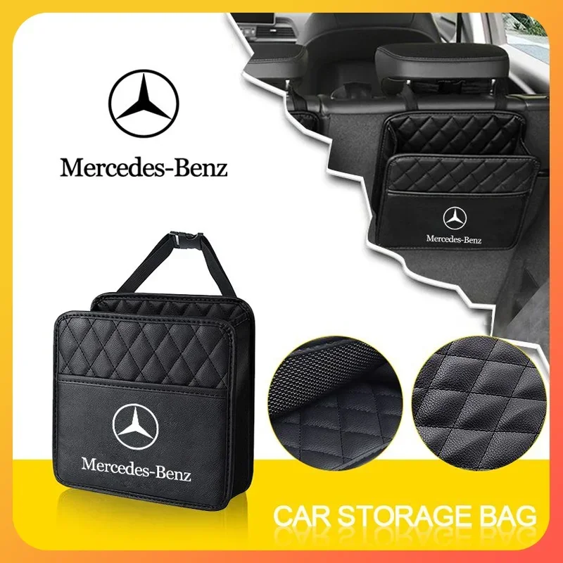 Car Backseat Organizer Multifunction Leather Interior Hanging Storage Bag For Mercedes benz AMG Class GLK GLA C200 E200 C200L
Car Backseat Organizer Multifunction Leather Interior Hanging Storage Bag For Mercedes benz AMG Class GLK GLA C200 E200 C200L
