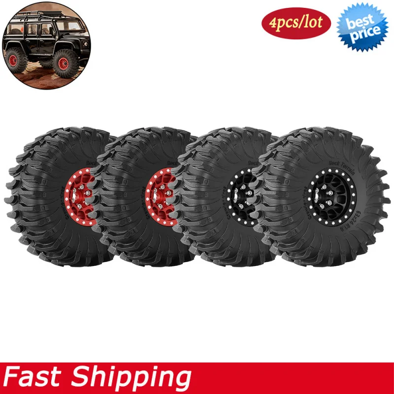 1.0 inch Metal RC Crawler Beadlock Tires and Wheels for 1/18 1/24 Traxxas TRX4M Axial SCX24 AX24 FCX24 Upgrade Parts
1.0 inch Metal RC Crawler Beadlock Tires and Wheels for 1/18 1/24 Traxxas TRX4M Axial SCX24 AX24 FCX24 Upgrade Parts