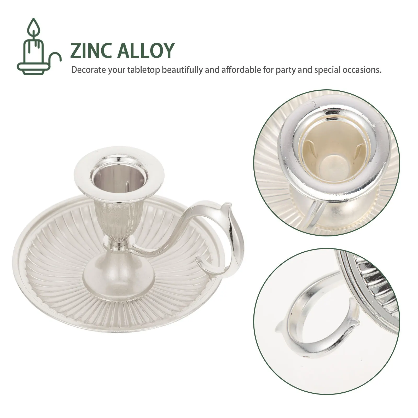 Retro Metal Taper Holder Vintage Table Candlestick for Party Wedding Decorative Stand Desktop Home Decoration
Retro Metal Taper Holder Vintage Table Candlestick for Party Wedding Decorative Stand Desktop Home Decoration