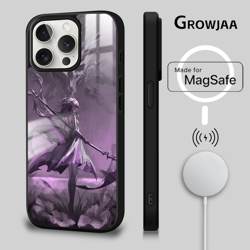 Honkai Star Rail Herta Phone Case For iPhone 16 15 14 13 12 11 Pro Max Plus Mini Magsafe Mirror Wireless Magnetic Cover
Honkai Star Rail Herta Phone Case For iPhone 16 15 14 13 12 11 Pro Max Plus Mini Magsafe Mirror Wireless Magnetic Cover