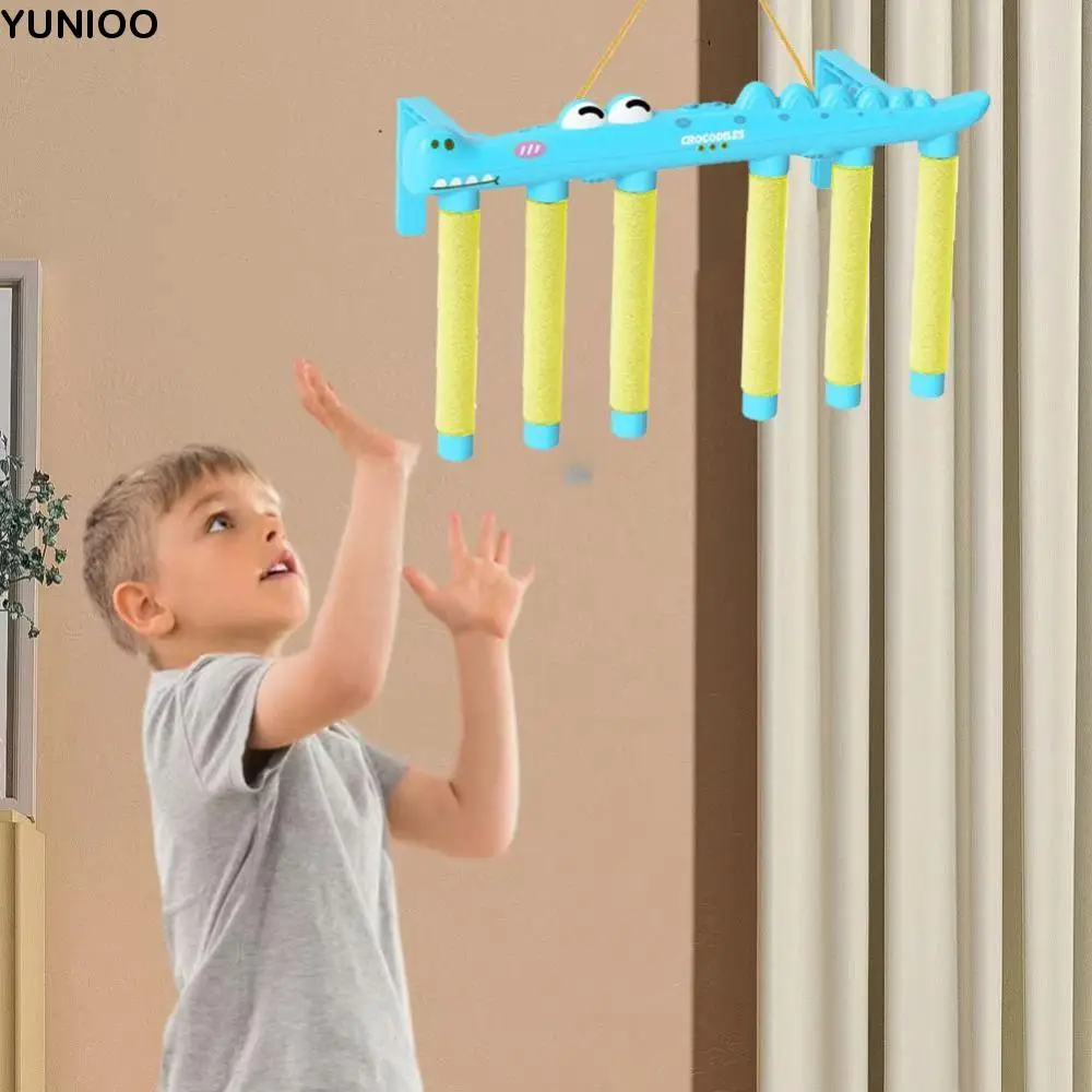 Crocodile Challenge Falling Sticks Game Exercise Prop Quick Reaction Eye And Hand Grabbing Stick Adjustable Interactive
Crocodile Challenge Falling Sticks Game Exercise Prop Quick Reaction Eye And Hand Grabbing Stick Adjustable Interactive