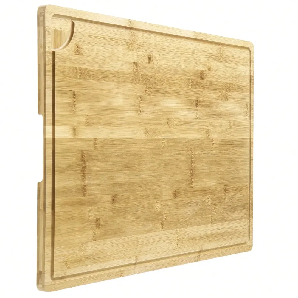 Extra Large Bamboo Cutting Board, Stove Top Cover Wood Chopping Board For Kitchen With Handles And Juice Groove, Over Sink Boar
Extra Large Bamboo Cutting Board, Stove Top Cover Wood Chopping Board For Kitchen With Handles And Juice Groove, Over Sink Boar