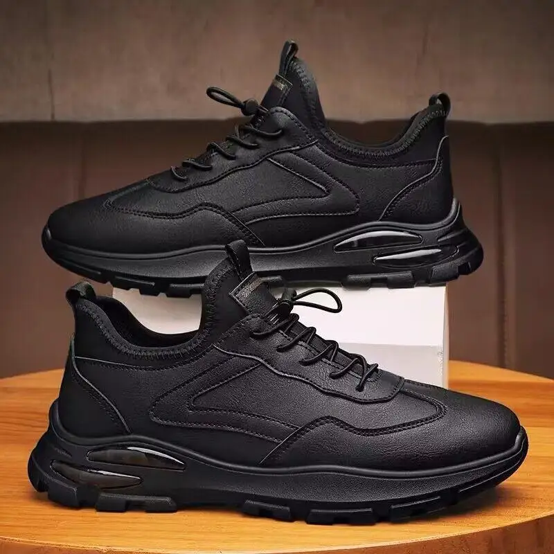 Men's Summer New Breathable Chef Shoes Leather Surface Sports Casual Running Dad Shoes Thick Bottom Slip-On round Toe Rubber ...
Men's Summer New Breathable Chef Shoes Leather Surface Sports Casual Running Dad Shoes Thick Bottom Slip-On round Toe Rubber ...