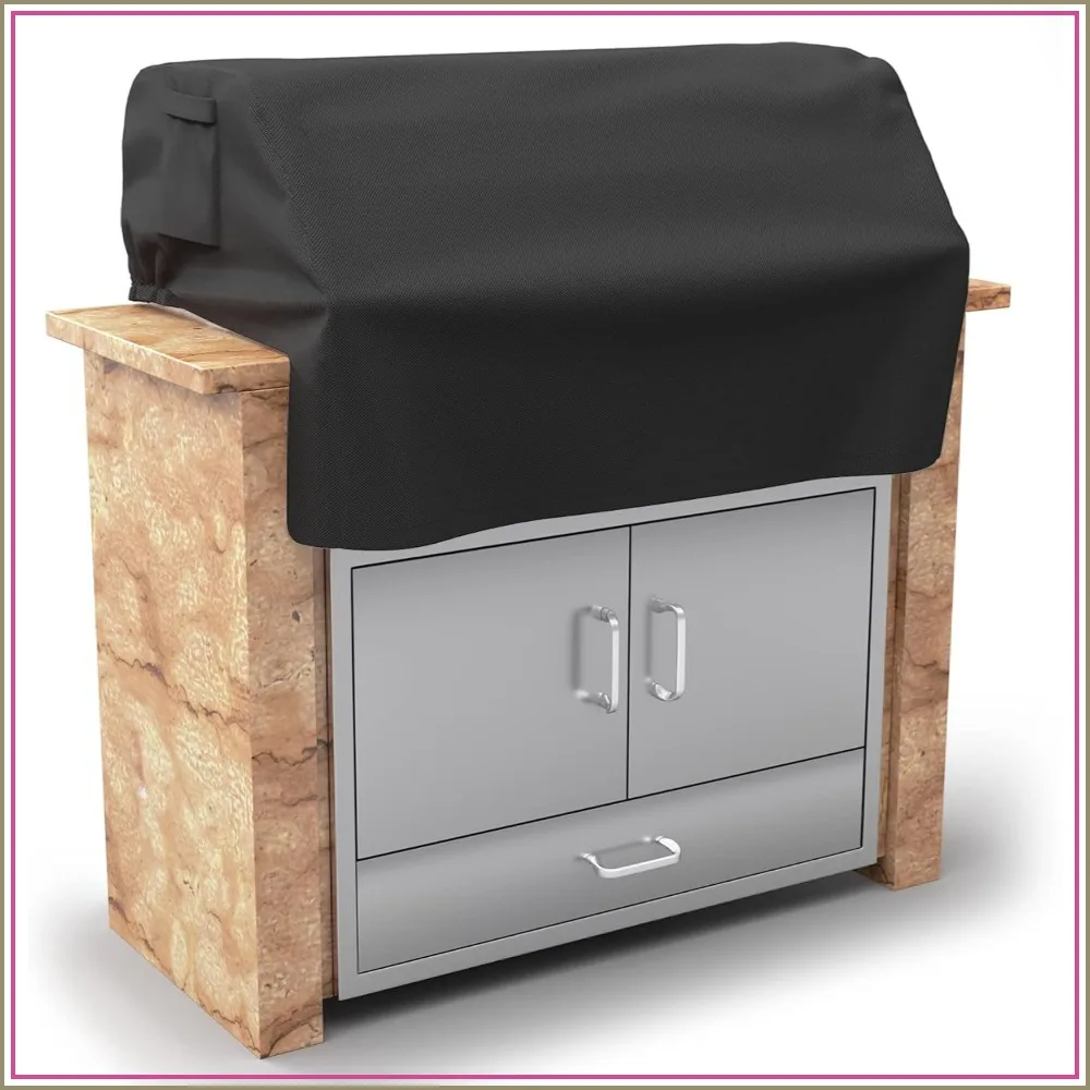 33 Inch Built-in Grill Cover - Heavy Duty Waterproof, Windproof with Vents & Click-Close Straps for Most Gas Grills
33 Inch Built-in Grill Cover - Heavy Duty Waterproof, Windproof with Vents & Click-Close Straps for Most Gas Grills