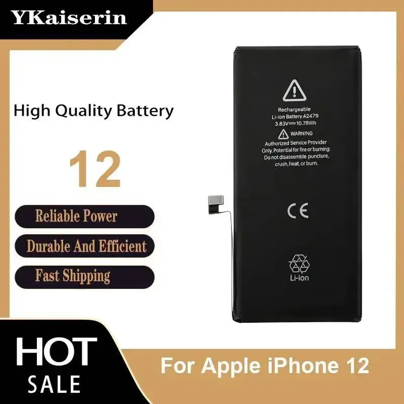 For Apple iPhone 12 Hardwearing 2815mAh Mobile Phone Battery
For Apple iPhone 12 Hardwearing 2815mAh Mobile Phone Battery