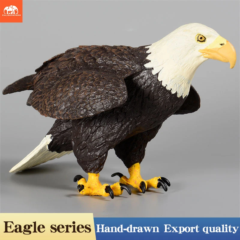 Large Bald Eagle Figurine - Realistic Hand Painted Bird Model Educational Toy for Boys & Girls Wildlife Artwork for Kids
Large Bald Eagle Figurine - Realistic Hand Painted Bird Model Educational Toy for Boys & Girls Wildlife Artwork for Kids