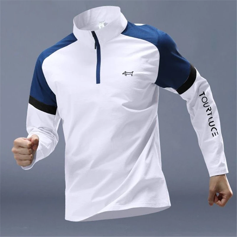 Long Sleeve Golf T-shirt For Men Sport Casual Quick Dry tees Golf Training Coat Man's Fitness tops Spring Golf Clothing 골프웨어 남성
Long Sleeve Golf T-shirt For Men Sport Casual Quick Dry tees Golf Training Coat Man's Fitness tops Spring Golf Clothing 골프웨어 남성