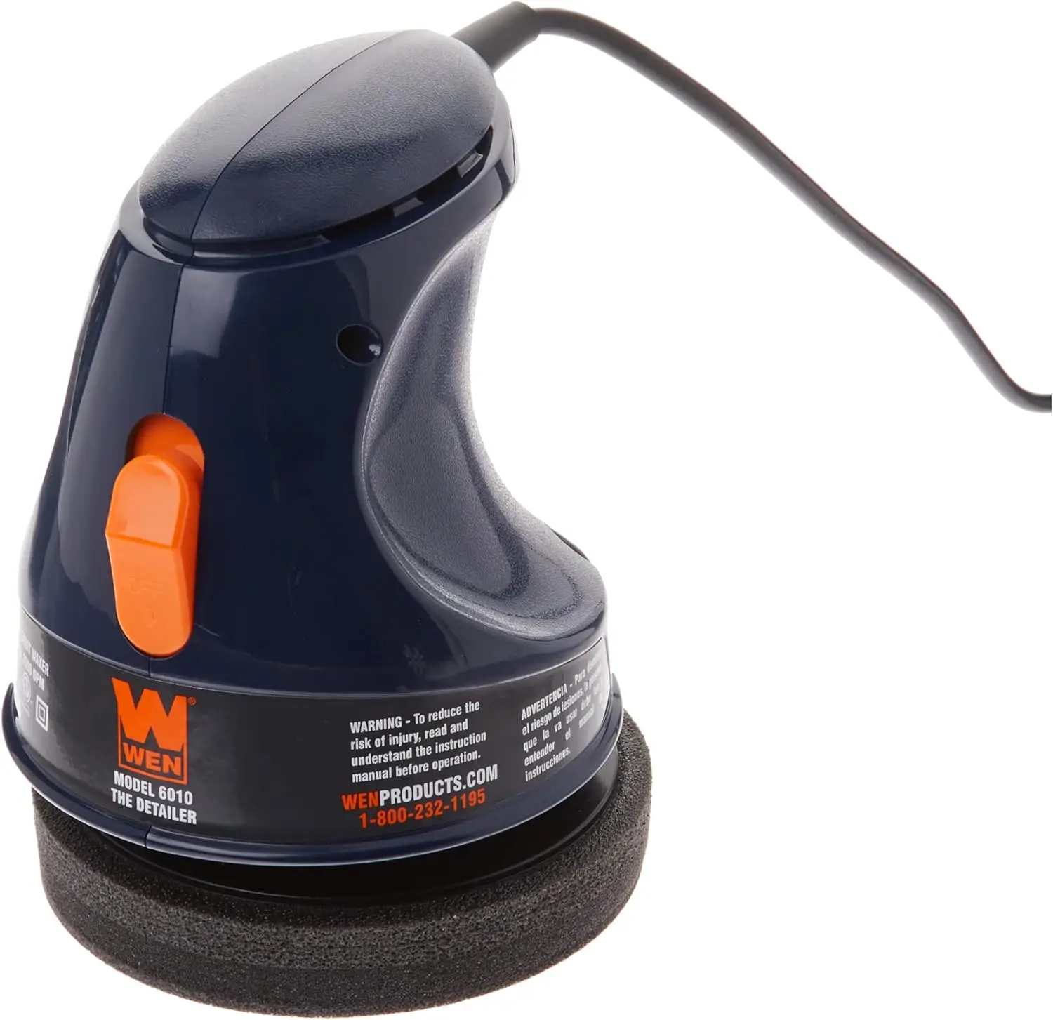 6-Inch Waxer/Polisher with 3500 RPM, Ergonomic Design, Lockable Switch
6-Inch Waxer/Polisher with 3500 RPM, Ergonomic Design, Lockable Switch