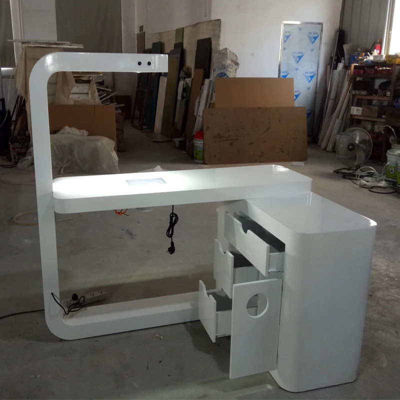 Factory New Arrival Modern Design Popular Type Manicure Table With Light Luxury Drawers Nail Salon Furniture With High Quality
Factory New Arrival Modern Design Popular Type Manicure Table With Light Luxury Drawers Nail Salon Furniture With High Quality