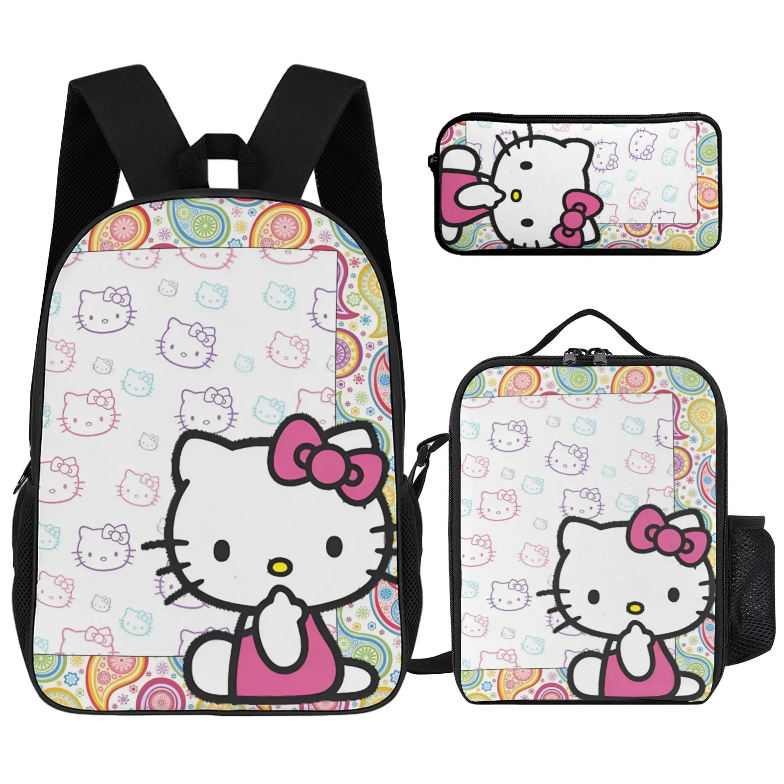 Hello Kitty Mochila Printed School Backpacks For Teenagers School Bags For Girls 17 Inch Pencil Case School Backpack Lunch Bag
Hello Kitty Mochila Printed School Backpacks For Teenagers School Bags For Girls 17 Inch Pencil Case School Backpack Lunch Bag