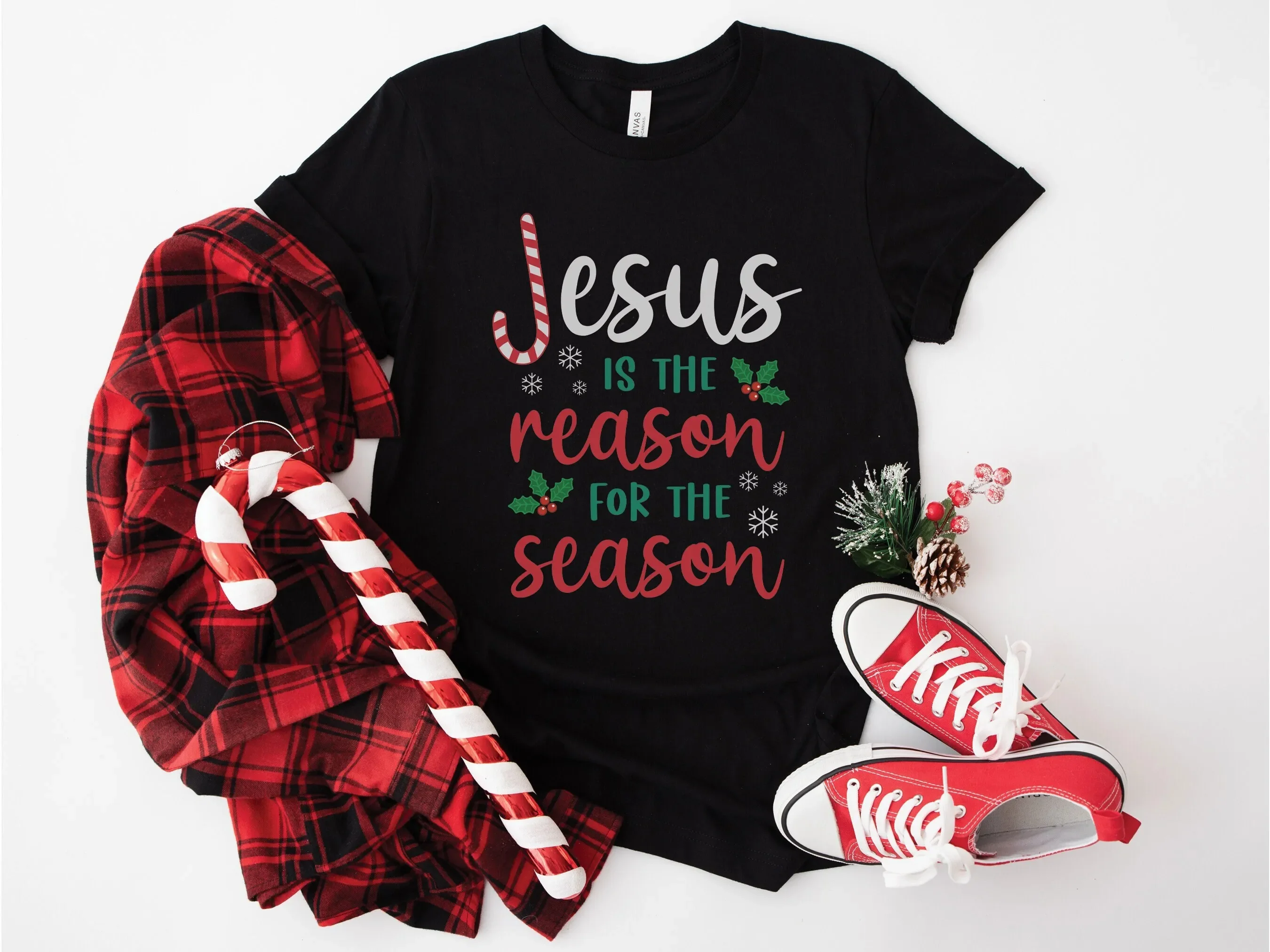 Рождественская футболка с изображением Иисуса, христианский религиозный забавный праздник, причина сезона
Рождественская футболка с изображением Иисуса, христианский религиозный забавный праздник, причина сезона