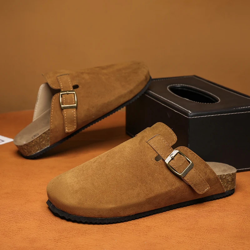 Women New Suede Fashion Cork Platform Slippers Indoor Anti Slip Baotou Cover Wear Home Shoes Outdoor Beach Casual Shoes 2025
Women New Suede Fashion Cork Platform Slippers Indoor Anti Slip Baotou Cover Wear Home Shoes Outdoor Beach Casual Shoes 2025