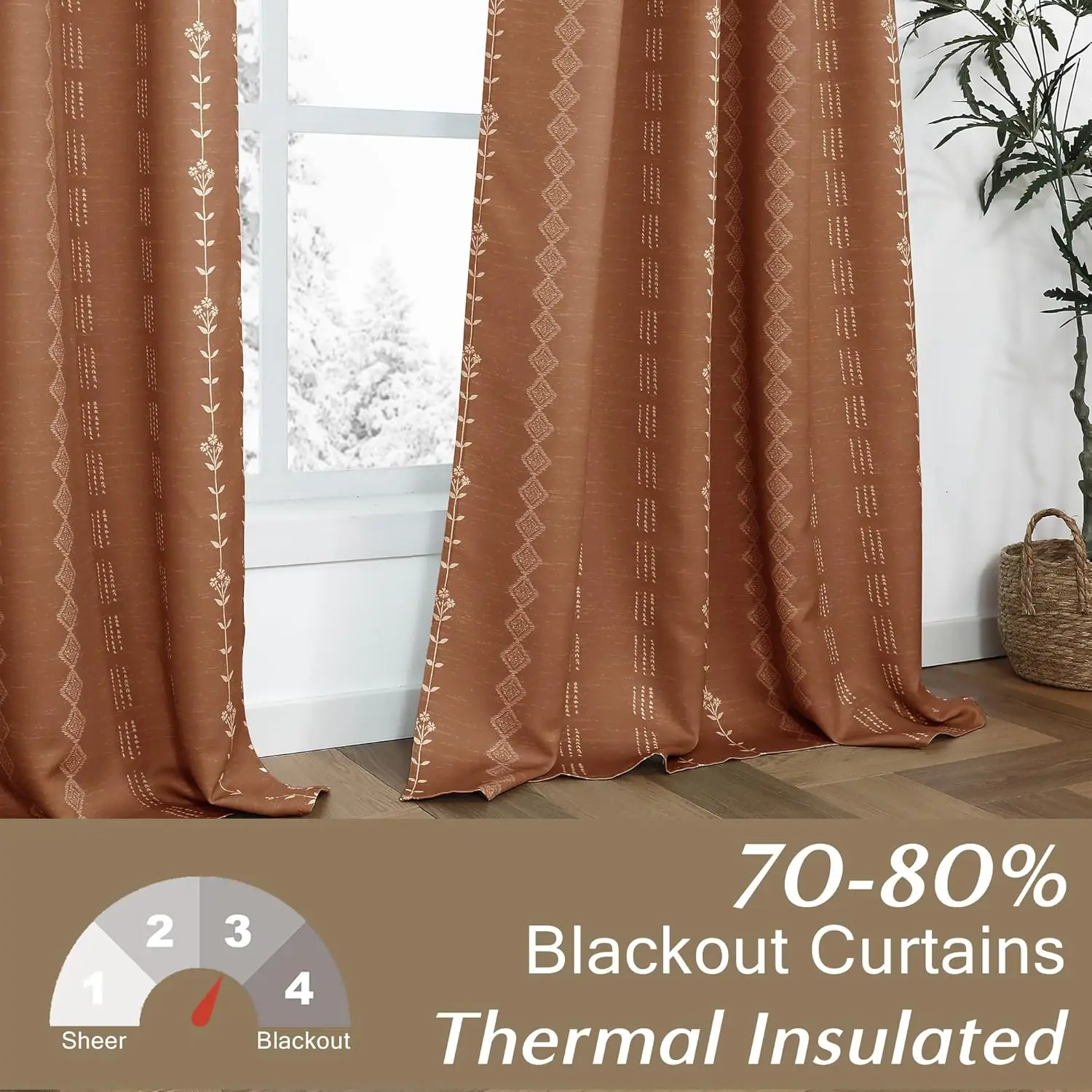 Vintage Floral Blackout Curtains 96 Inch Long 2 Panel Set Pleated Drapes For Living Room,Black Out Farmhouse Dark Boho Bohemian
Vintage Floral Blackout Curtains 96 Inch Long 2 Panel Set Pleated Drapes For Living Room,Black Out Farmhouse Dark Boho Bohemian