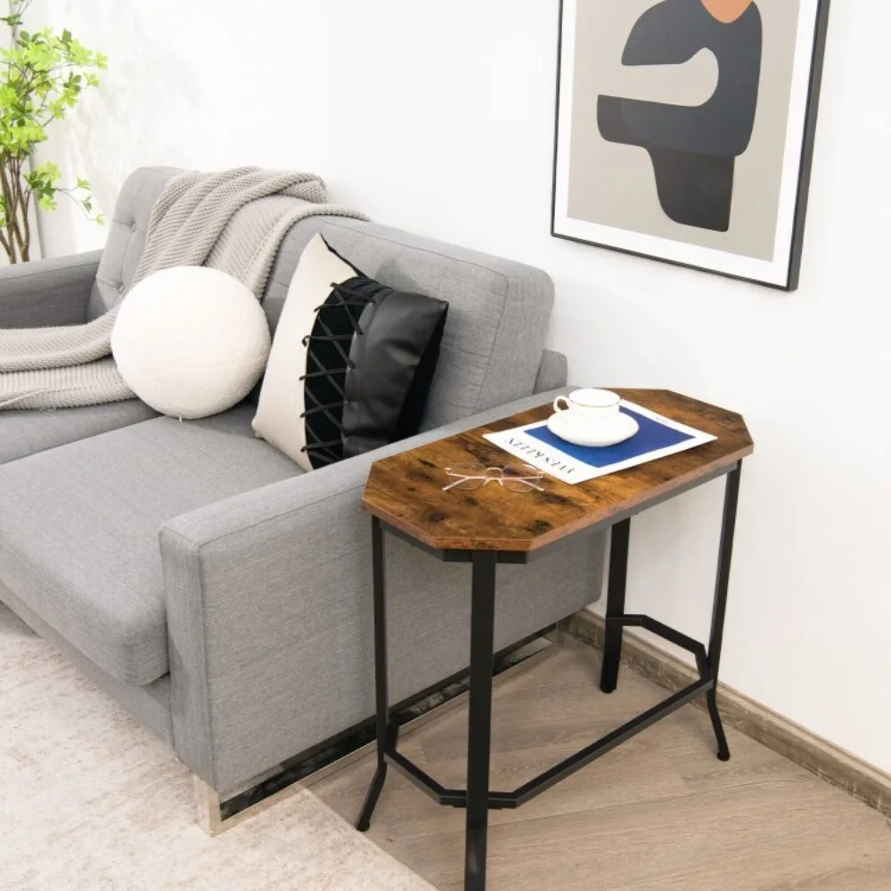 Narrow End Side Sofa Table W/ Rustic Accent Tabletop Living Room Home Furniture
Narrow End Side Sofa Table W/ Rustic Accent Tabletop Living Room Home Furniture