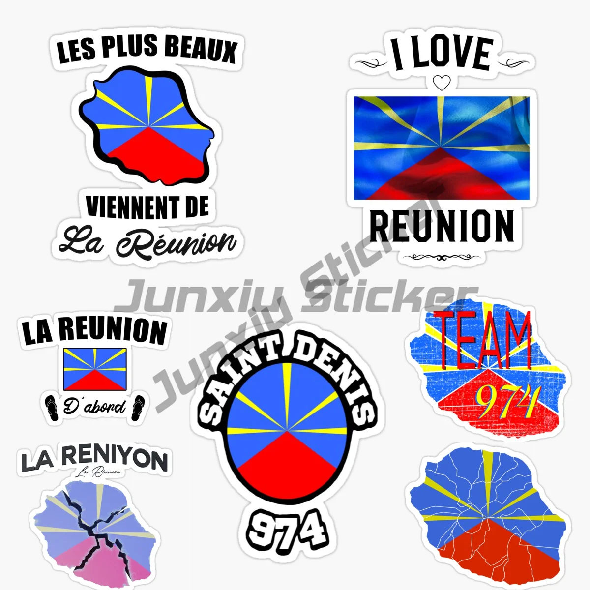 France LA REUNION 974 Reunion Island 974 Flag Map Waterproof Vinyl Decal Car Accessories DIY Car Styling Car Sticker
France LA REUNION 974 Reunion Island 974 Flag Map Waterproof Vinyl Decal Car Accessories DIY Car Styling Car Sticker