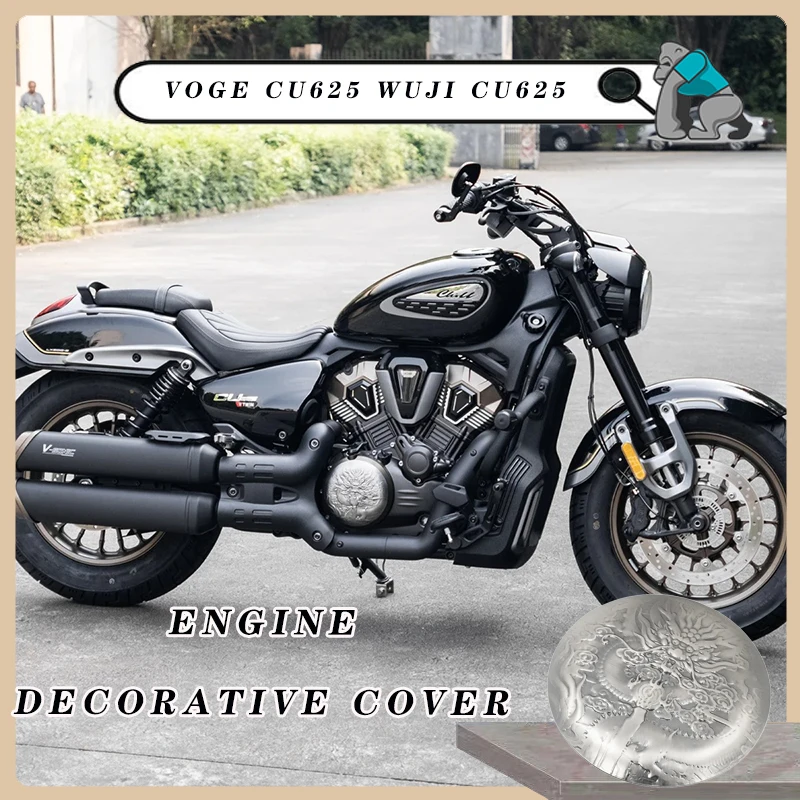 Motorcycle Modification Parts Retro Aluminum Alloy Turbo Inlet Engine Decorative Cover for VOGE CU625 WUJI CU625
Motorcycle Modification Parts Retro Aluminum Alloy Turbo Inlet Engine Decorative Cover for VOGE CU625 WUJI CU625