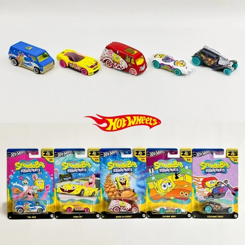 Hot Wheels 1/64 SpongeBob SquarePants 70s VAn PONY-UP QUICK D-Livery Second Wind STRAIGHT PIPE GDG83 Collectible Diecast Vehicle
Hot Wheels 1/64 SpongeBob SquarePants 70s VAn PONY-UP QUICK D-Livery Second Wind STRAIGHT PIPE GDG83 Collectible Diecast Vehicle