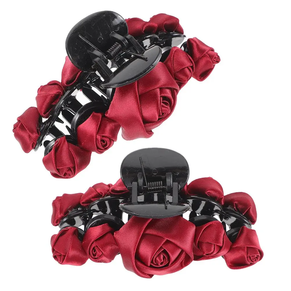 2 Pcs Hairpin Clip Girls Floral Barrette 3D Red Rose Secure Grip Durable Material Large Hair Clip Small Decorative Jaw Clips
2 Pcs Hairpin Clip Girls Floral Barrette 3D Red Rose Secure Grip Durable Material Large Hair Clip Small Decorative Jaw Clips