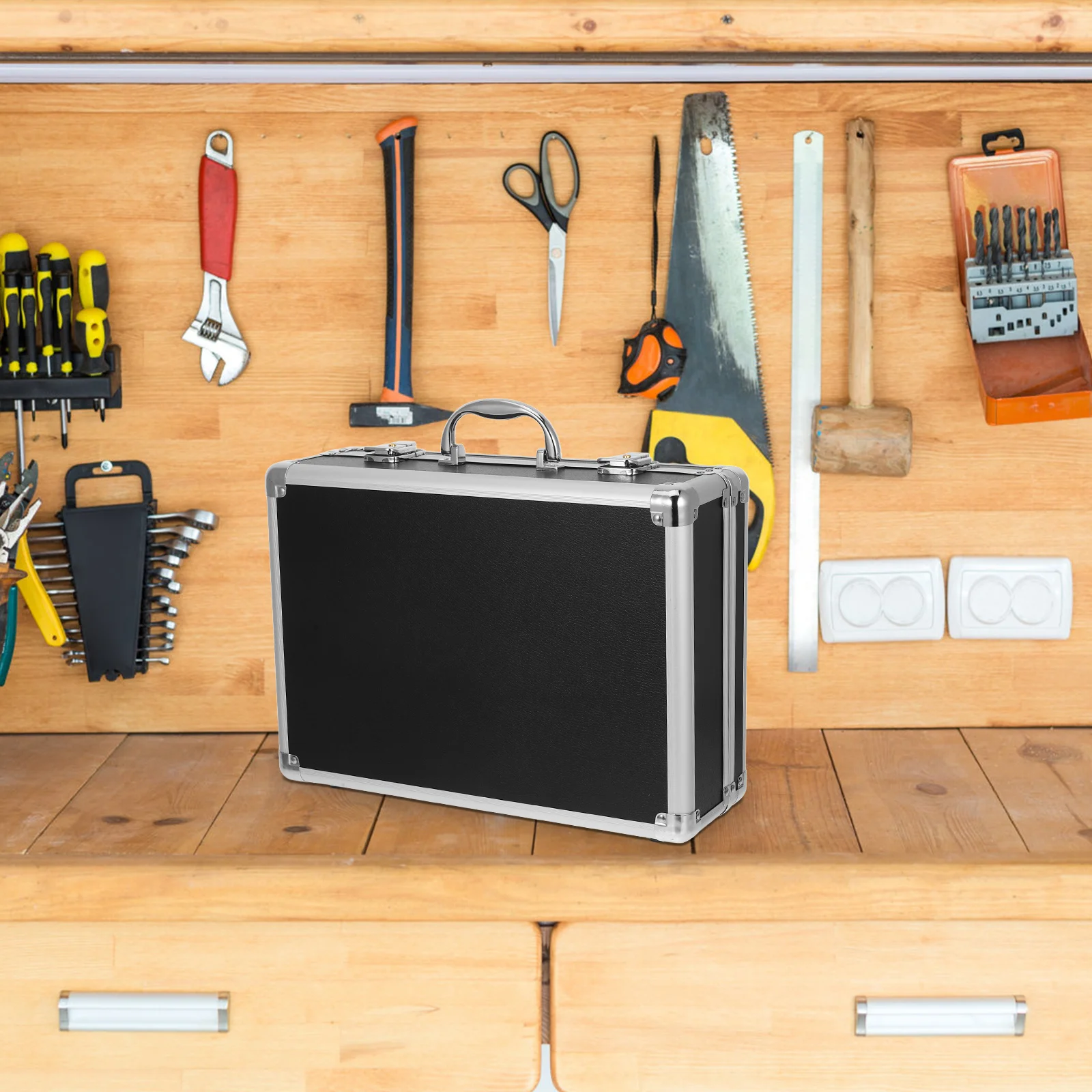 Large Capacity Lockable Aluminum Tool Box Portable Storage Case For Home Garage School Hospital Use Hard Metal Container
Large Capacity Lockable Aluminum Tool Box Portable Storage Case For Home Garage School Hospital Use Hard Metal Container